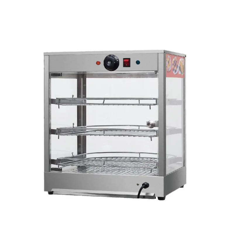 Food insulation cabinet display cabinet, desktop constant temperature stainless steel display cabinet