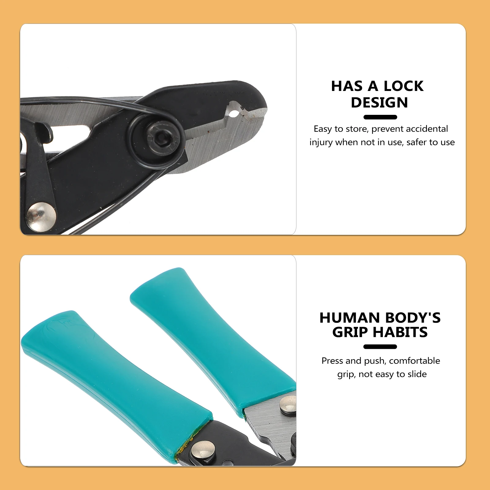 Capillary Scissors Steel Clamp for Hose Water Pipe Repair Precision Tool Grip Long Cutting Time Practical