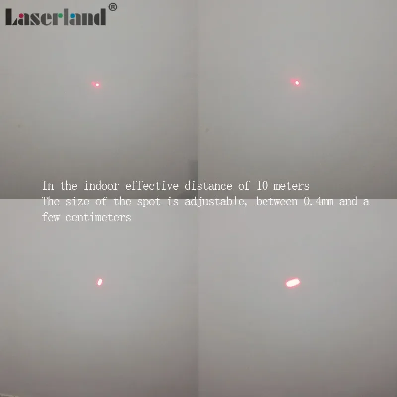 12*30 interno Focusable 650nm 5mw Laser Red Dot Modulo 5VDC con il Monte Per Emboidary Pulsante della macchina