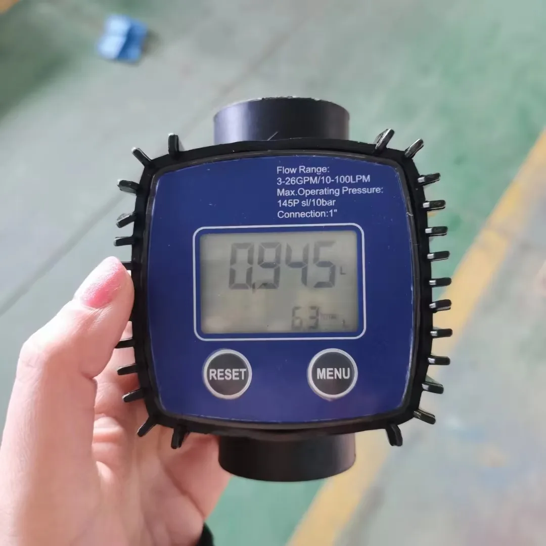 1 Inch Size Internal Thread Stainless Steel Liquid Urea Adblue Counter K24 Turbine Flow Meter