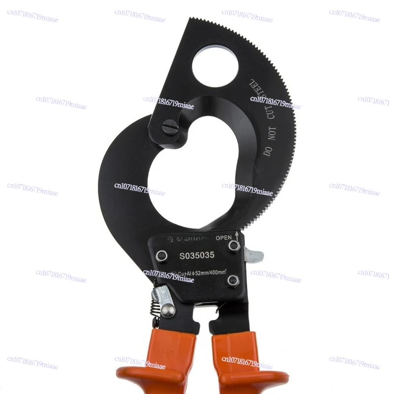 S035034 ratchet type manual cable cutter 10 inch bolt putters power electrician