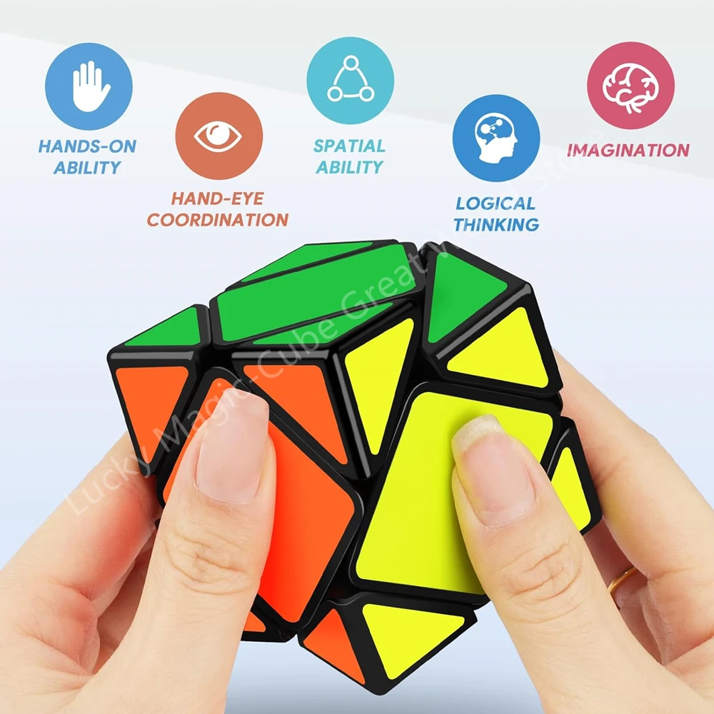 Qiyi QiCheng Professtional Fast Smooth Turning Magic Speed cube Stickerless Magic Cube Speed Puzzle Cubes Toys Gift