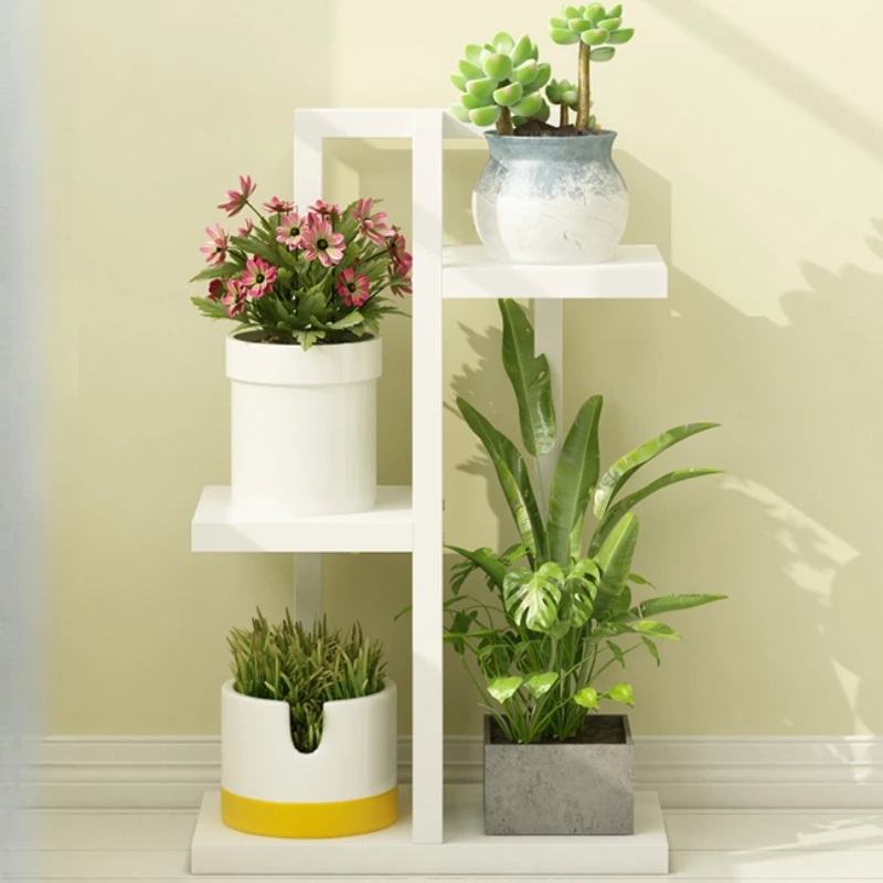 Esthetiek Balkon Plant Display Plank Minimalistische Mode Moderne Plantenstandaard Scandinavische Decoratie Estanteria Plantas Meubels