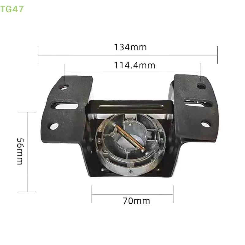 [HM]Hanging Bracket For Ceiling Fan Light Mounting Screws Fittings Ceiling Fan Lamp Base Accessories Thick/Thin Rod Holder