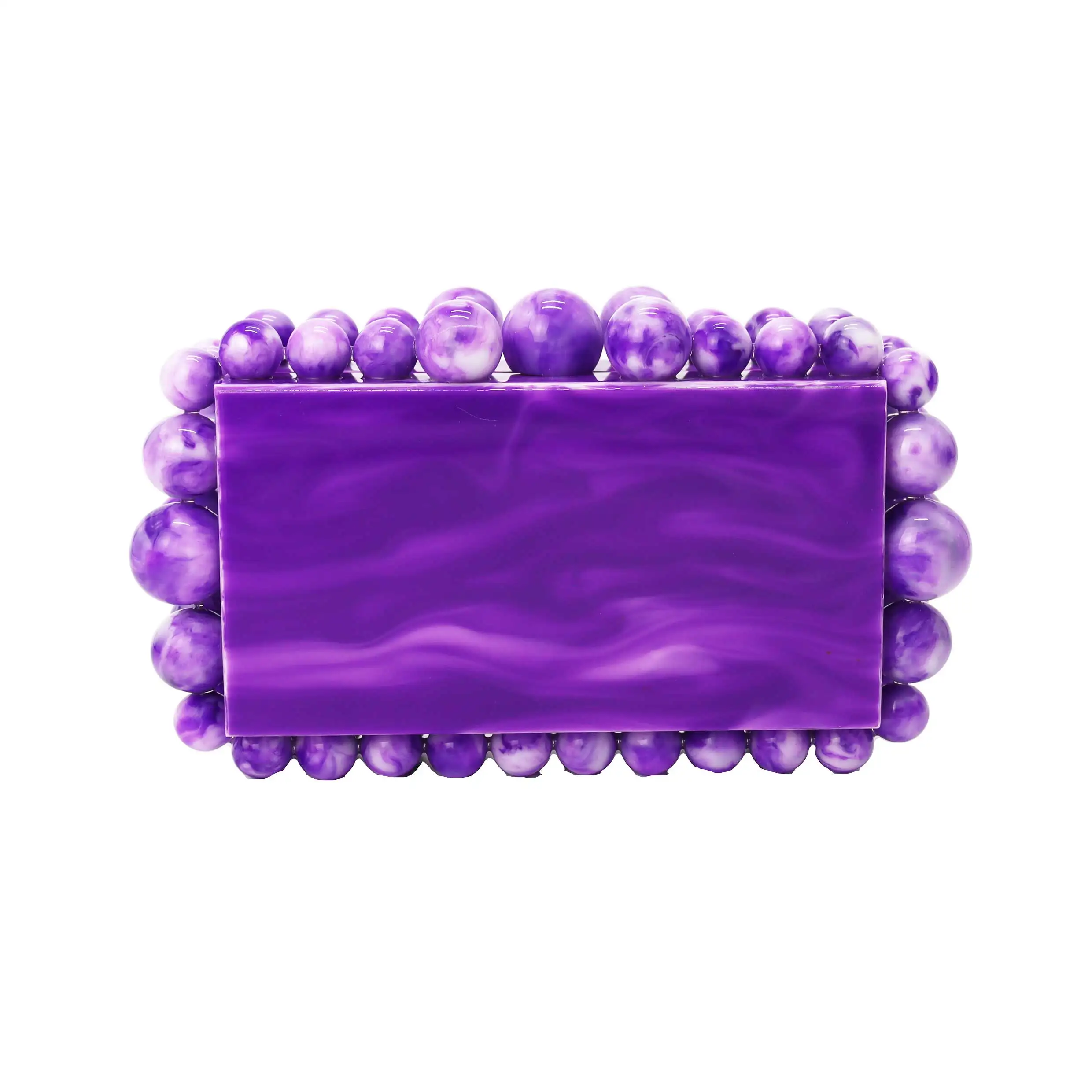 

Dazzling Luxury Acrylic Box Clutch Bags Purse White Chain Handbags Women Clutch Bags Ladies Purse Banquet Dinner Evening Bags