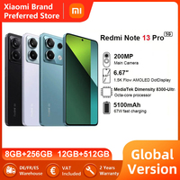 Global Version Xiaomi Redmi Note 13 Pro 5G Snapdragon 7S Gen 2 6.67\