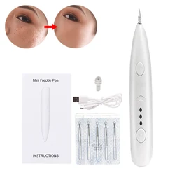 limpieza facial Plasma Laser Pen for Blackhead Skin Tag Remover Plasma Pen Profesional Pimple Black Dots Mole Acne Wart Removal