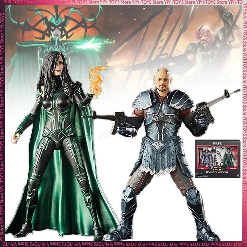 Marvel Legends Hela Thor Figure Juice Girl Goddess Of Death Skurge  Action Figure Model Doll Toys Desk Decoration Children Toy