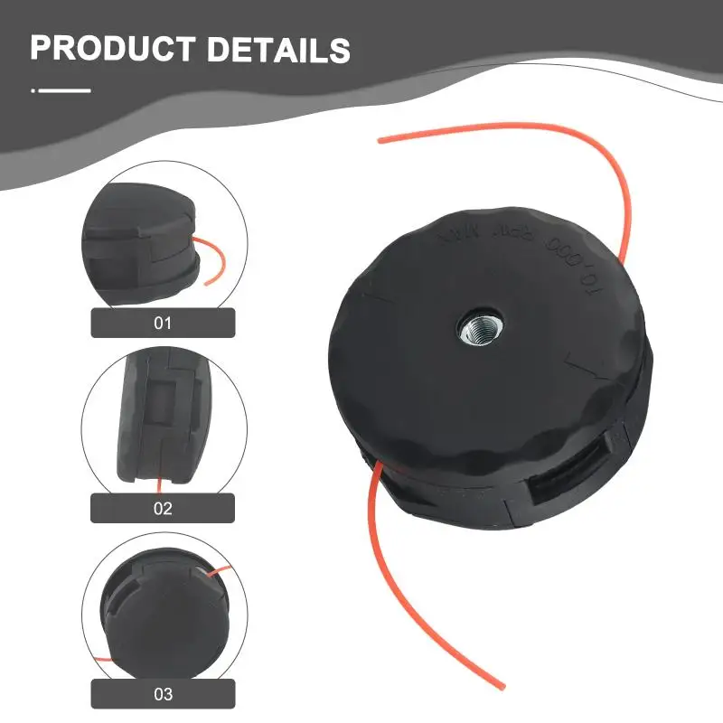 

Высококачественная триммерная головка для Echo SRM225 SRM210 SRM230 SRM250 400, аксессуары для садовых электроинструментов