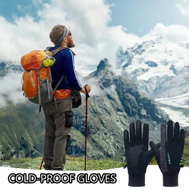 

Warm Gloves For Women Cold Weather Warm Windproof Snow Mittens Waterproof Windproof Snow Gloves With Plush Lining For Winter