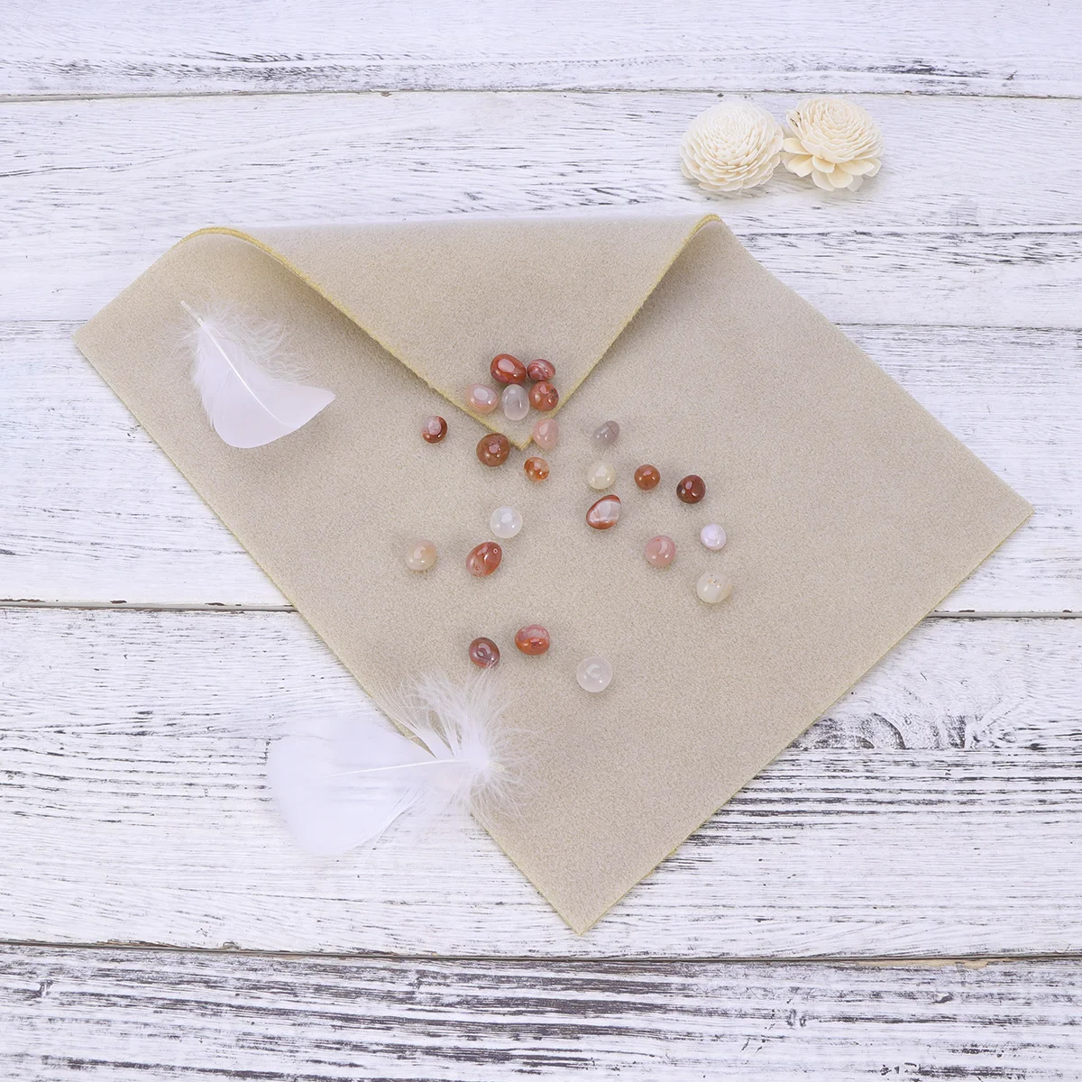 

2Pcs Bead Non-Slip Mats 30x23cm Lightweight Washable Jewelry Beading Tools Cushion Accessories Bead Mats for Beading