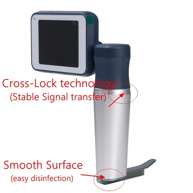 Reusable Rigid Smart Digital Video Laryngoscope High Definition Intubation Laryngoscopy For Medical Clinical Surgery