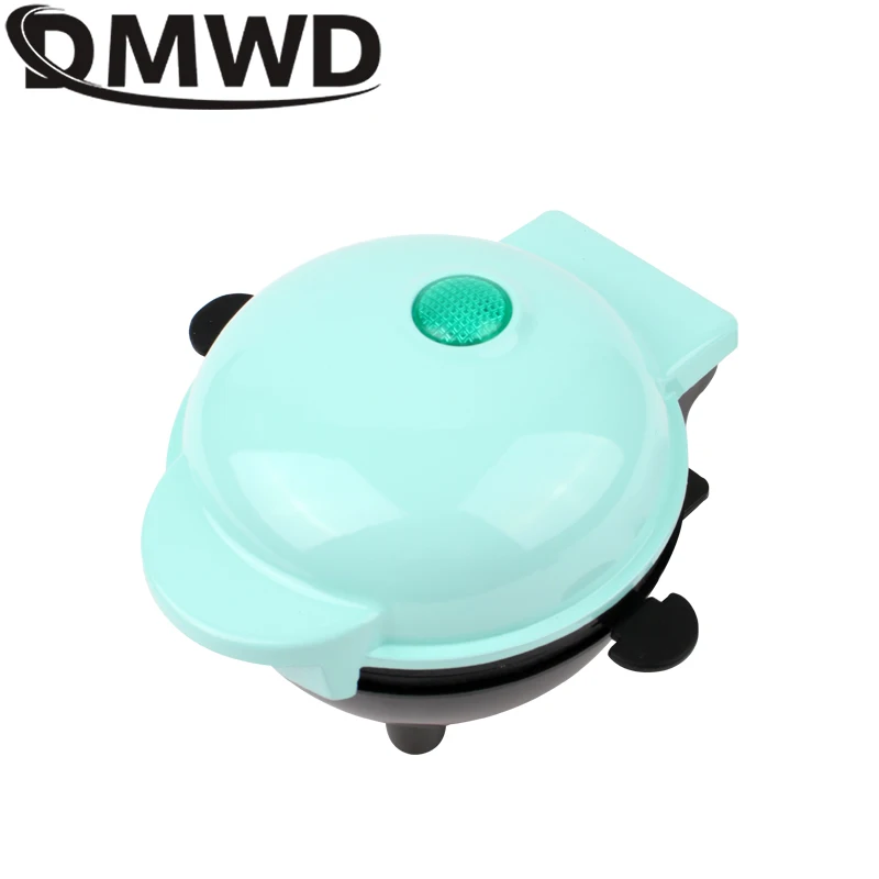 DMWD Electric Cake Maker Mini Waffles Bowl Breakfast Machine Non-Stick Cupcake Muffin Oven Pumpkin Pie Molds Egg Cake 110V/220V