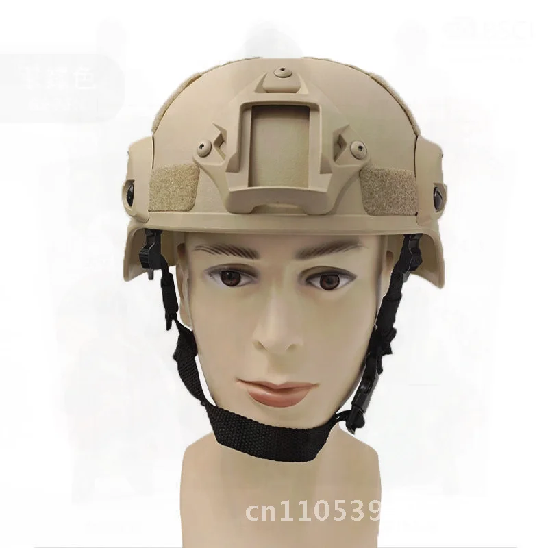 

MICH2000 Unisex Tactical Helmet Eco-Friendly ABS Material for Electric Car Riding Chicken Outdoor Action Version One Size Fits