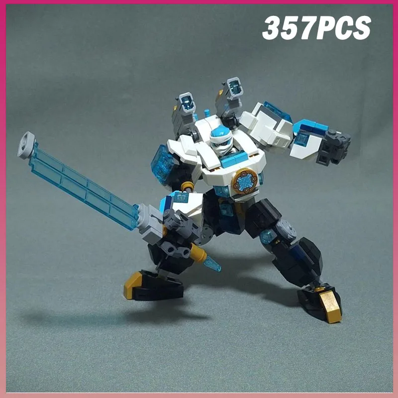 

357PCS MOC-242107 NEW Battle Mech Robot Action Figures Model Building Blocks Bricks Creative Toy Boy Kids Adult Birthday Gift