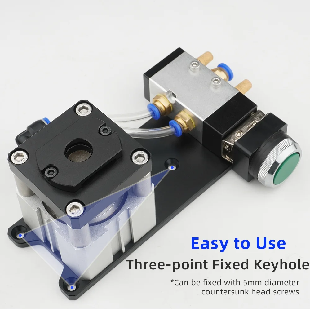 8/15mm 2 In 1 Edge Banding Punching Hole Machine Pneumatic Edge Bander Hole Guide Woodworking Edge Banding Leather Hole Punch