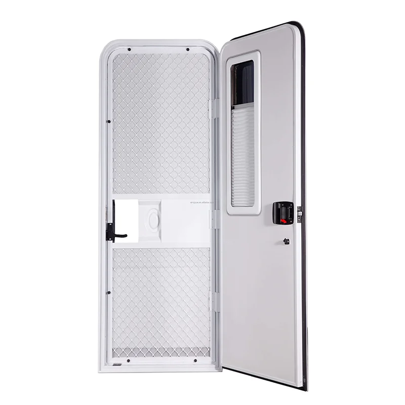 

610x1800mm Wholesale Spare Parts Aluminum caravan Door Rv Accessories RV Door for Truck Camper
