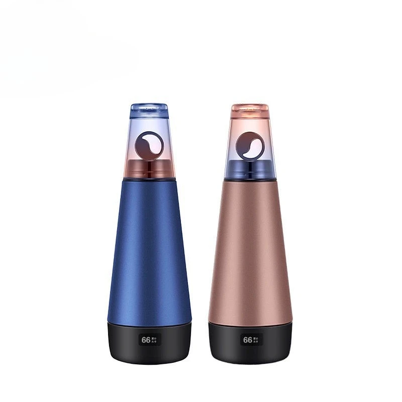 Smart pure titanium thermos cup, sugar control Bluetooth connection, gift box set titanium cup