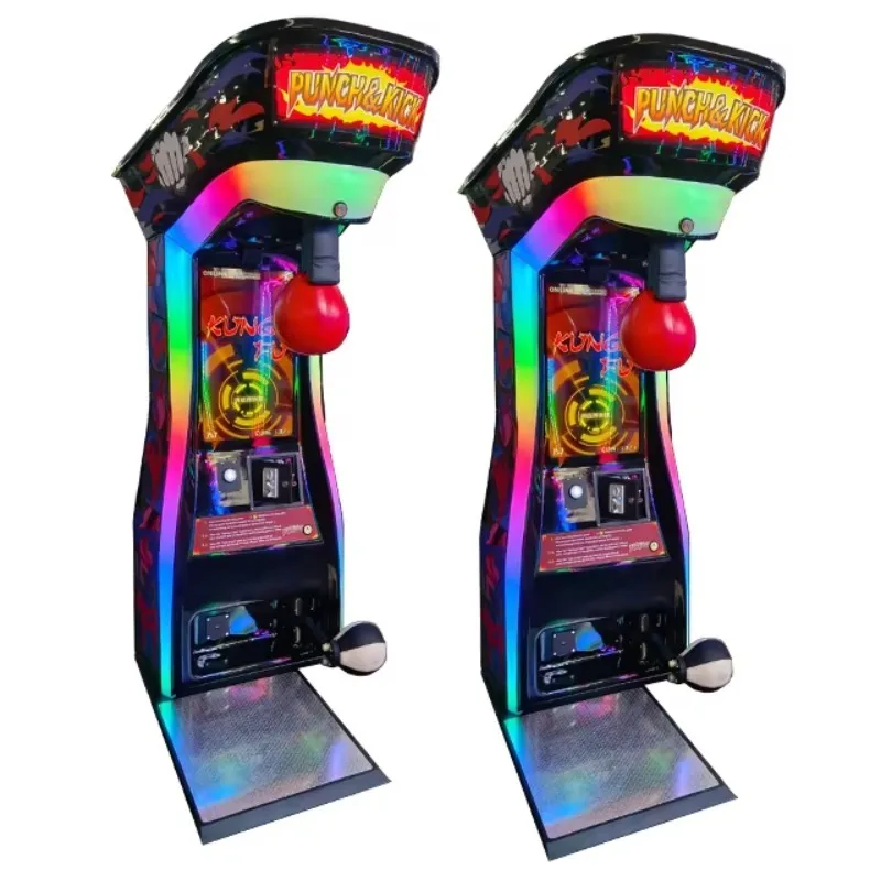 2026 Hot Sale FL Wholesale Coin Operated Punch and Kick Boxing Game Machine Arcade Customized