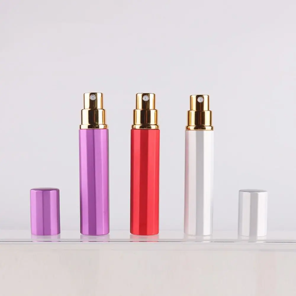 8ml New Glass Perfume Bottle With Spray Mini Cosmetic Containers Refillable Portable Atomizer Travel Bottle