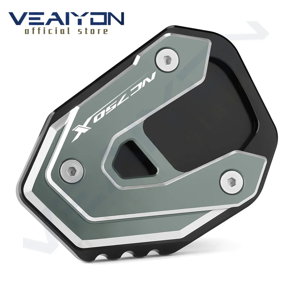 For HONDA NC750X NC 750X NC750 X DCT 2021 - 2023 Motorcycle accessories Kickstand Side Stand Plates Extension Pad Support Plate view 5