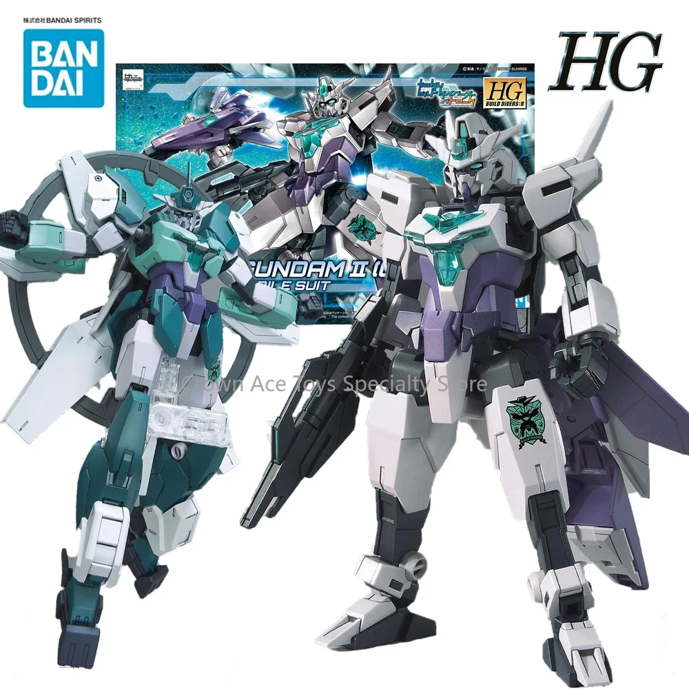 Bandai Assembled Model Toy HGBD:R 1/144 CORE GUNDAM II G-3 COLOR Action Manga Figure Kit Anime Toy Doll Holiday Collectible Gift