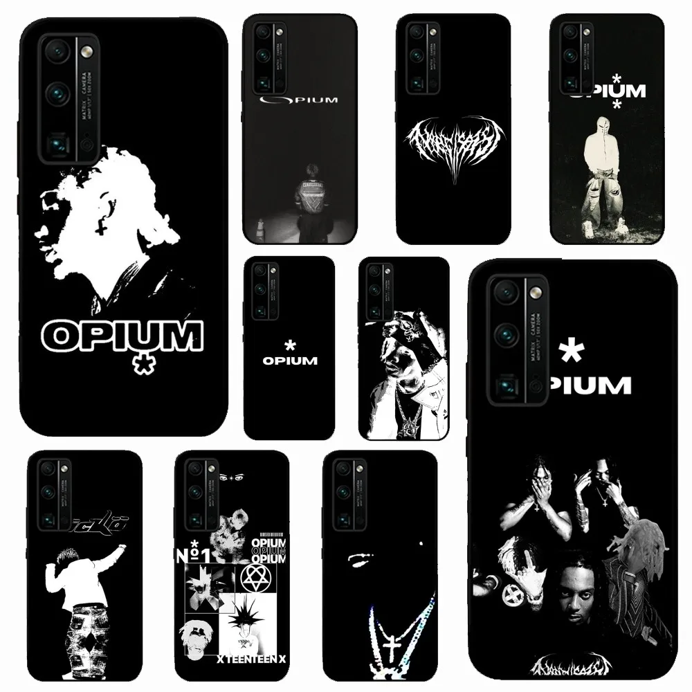 Narcissist Opium Carti K-Ken C-Carson Phone Case For Huawei Honor 10 Lite 9 20 7A 9X 30 50 60 70 Pro Plus Soft Silicone Cover