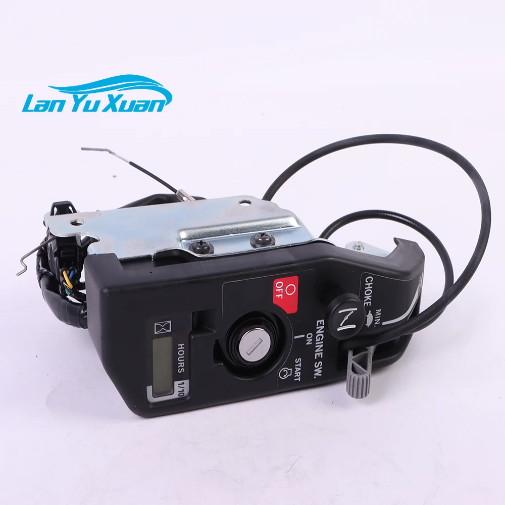 1 Juego de caja de Control de interruptor de llave de encendido Assy para Honda GX630 GX690 10KW generador piezas de repuesto de motor de coche