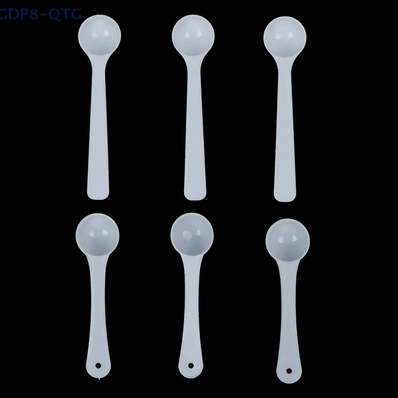 

Hot sale 20PCS 1g Plastic 1 Gram Scoops/Spoons For Food/Milk/Medcine Measuring Spoons