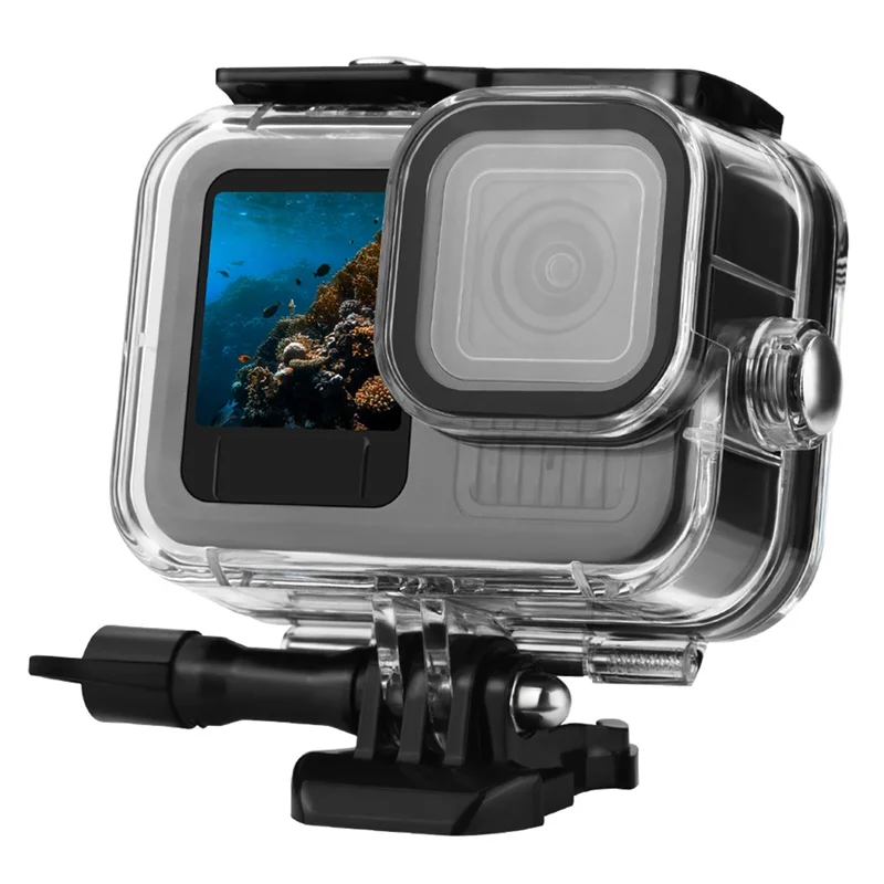 -AS58 60 м подводная крышка защитный корпус для дайвинга для Gopro Hero 13 12 черный водонепроницаемый чехол аксессуары для камеры