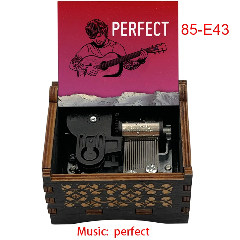 Love Song《Perfect》Climax 14-seconds Adapted 18-Tone Music Box Swimming Pool Family Party Gift for Lover