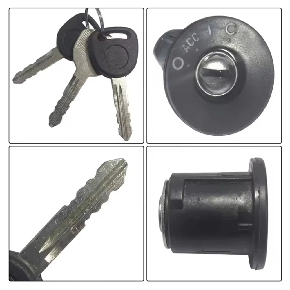 DAZE 20759306 20766969 Ignition & Door Lock Cylinder Kit With 3 Keys For Malibu 04-12 G6 05-10