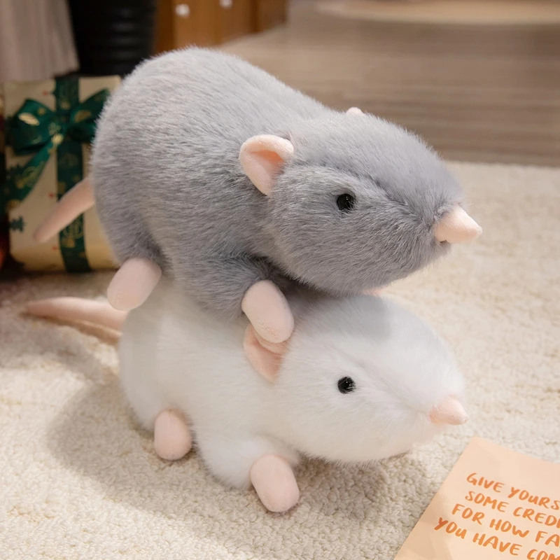 

30cm-100cm Simulated Mouse Super Soft Plush Mouse Plushy Doll Stuffed Rat Plush Animal Toys for Children Peluche Mascot Gift