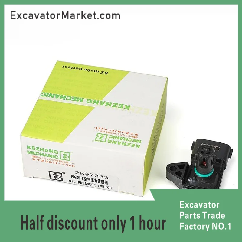 Excavator Accessories Excavator Air Pressure Sensor PC200-8/210/220 Atmospheric Switch 2897333