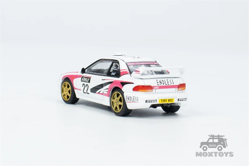 MINI GT 1:64  Impreza WRC98 1999 Rally Tour de Corse #22 LHD Diecast Model Car