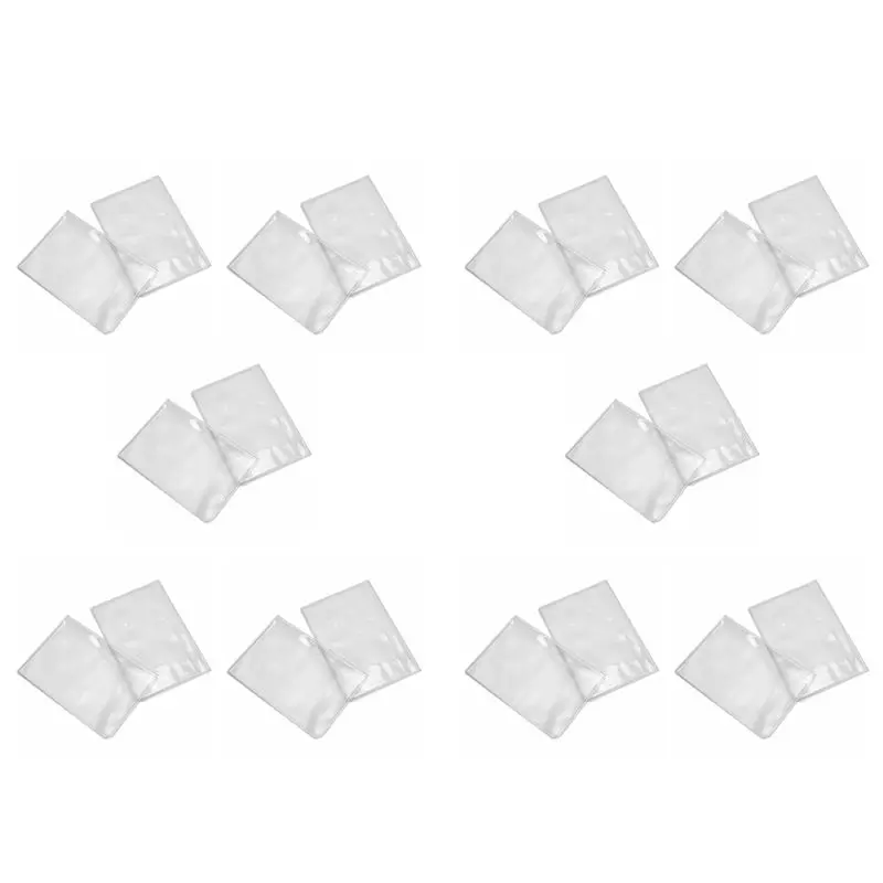 

NEW-20 X Fashion Transparent Passport Holder Cover Case Travel Wallet Protector Folder