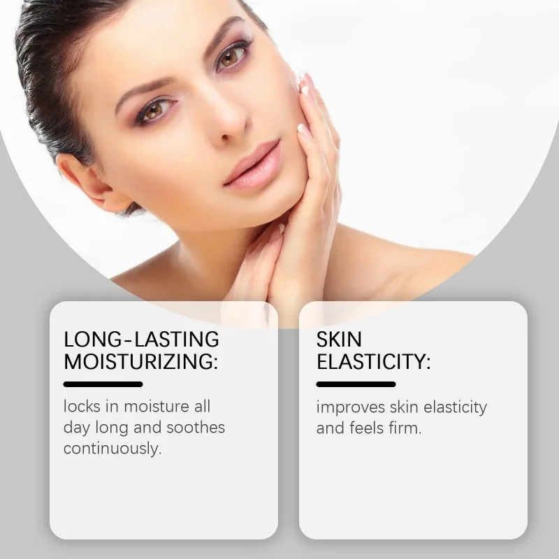 Увлажняющий крем для лица с касторовым маслом, успокаивающий, фиксирующий влагу кожи, подходит для всех типов кожи, ежедневный уход за кожей ​