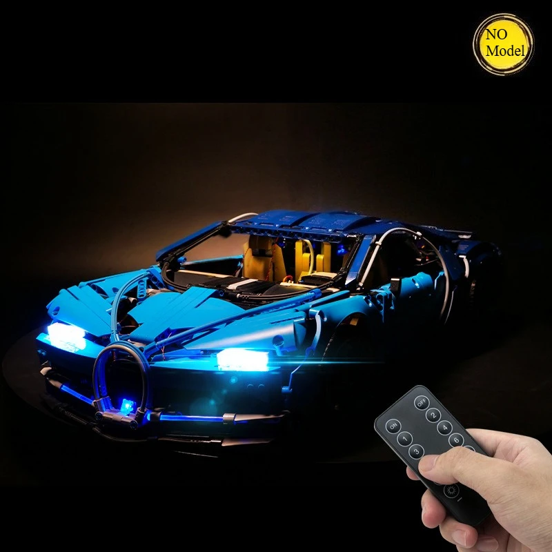 

LED Lighting Set Suitable for LEGO Technic Bugatti Chiron 42083 Building Blocks DIY Lamp Toys(Not Include Model Bricks)