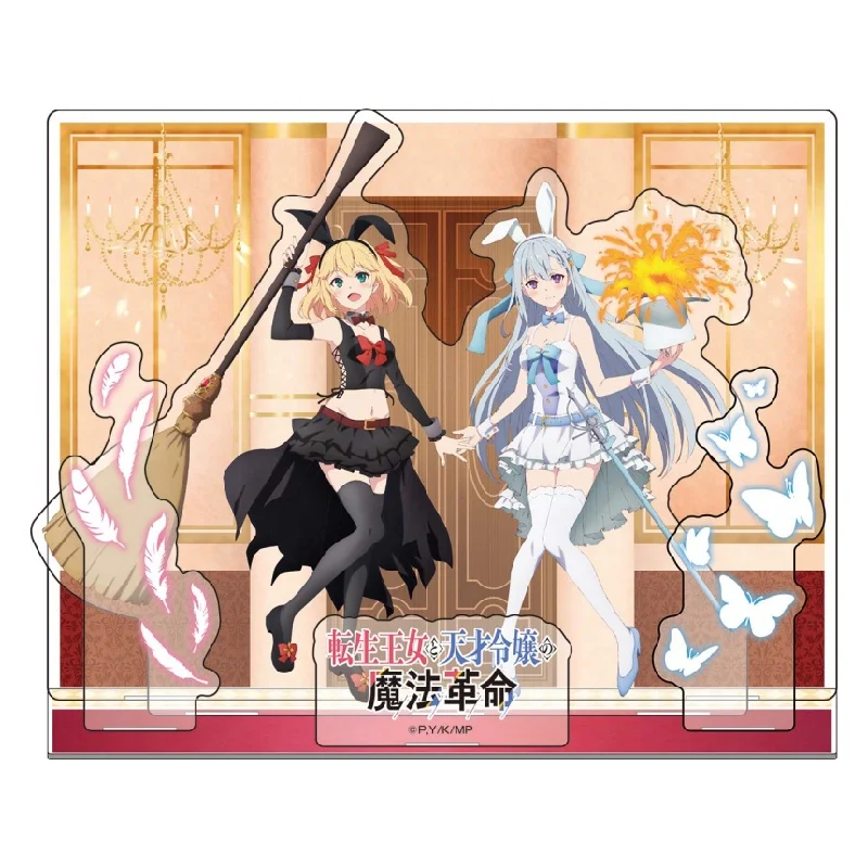 HOT GL Anime The Magical Revolution of the Reincarnated Princess BIG Acrylic standing sign board Desktop Holiday Gifts