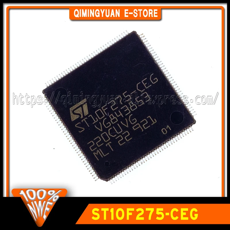 5PCS/LOT ST10F275-CEG TQFP144 In Stock