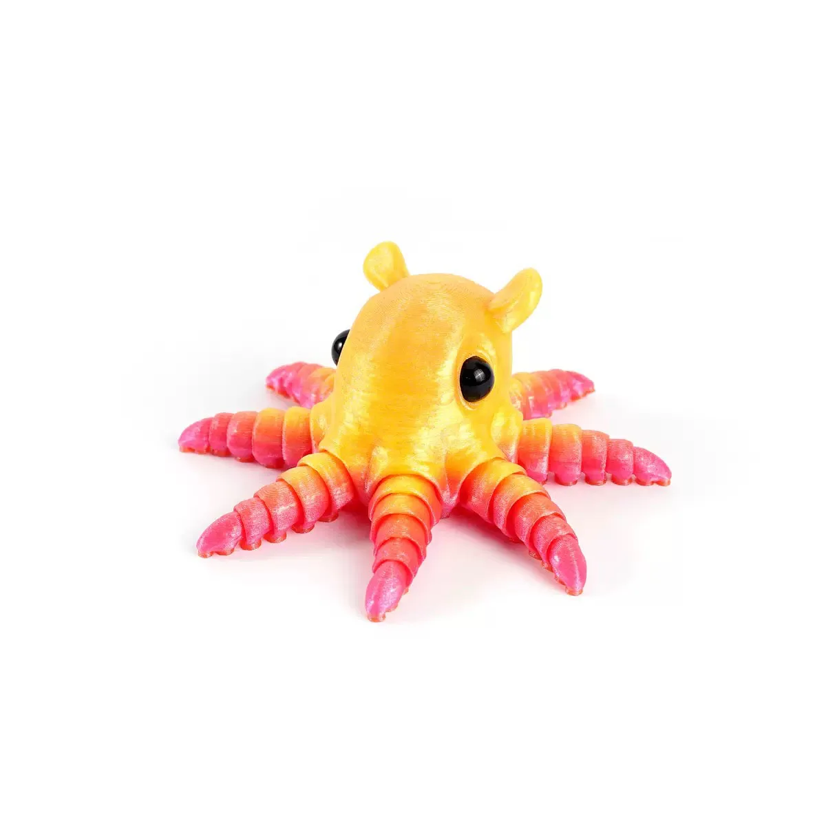 مضحك 3D مطبوعة البسيطة الأخطبوط الملونة مرنة تململ لعبة ديكور المنزل والهدايا #1