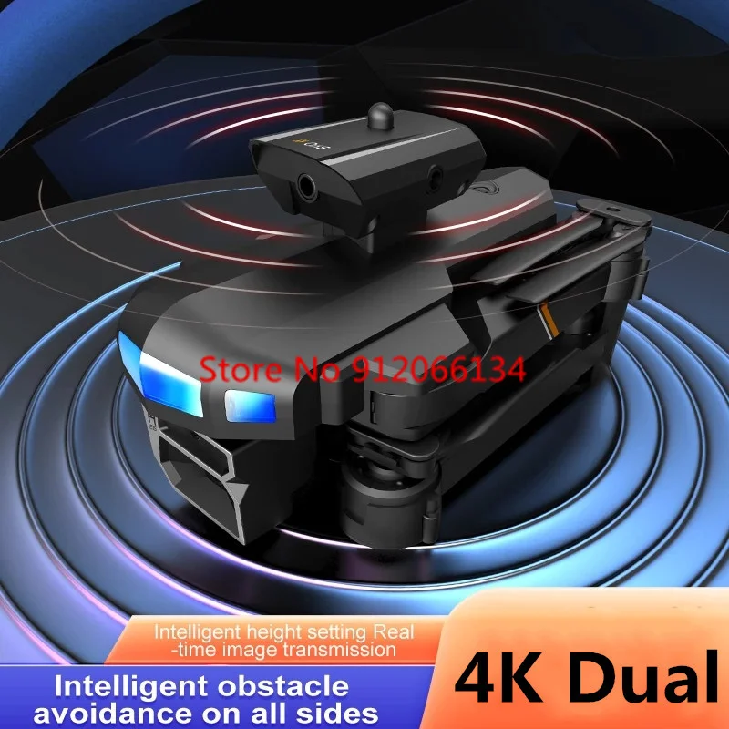 4K Dual Camera RC Drone With Four-sided Obstacle Avoidance  Aerial photography Smart follow Quadcopter Four-Axis Drone Aricraft