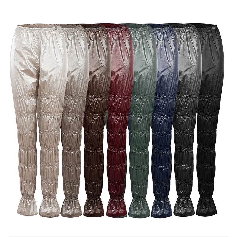 

DUYQ Many Colors Ballroom Dance Pants Women Latin Dance Tapered Pants Adults Tango Rumba Latin Dance Practice Wear SL15840