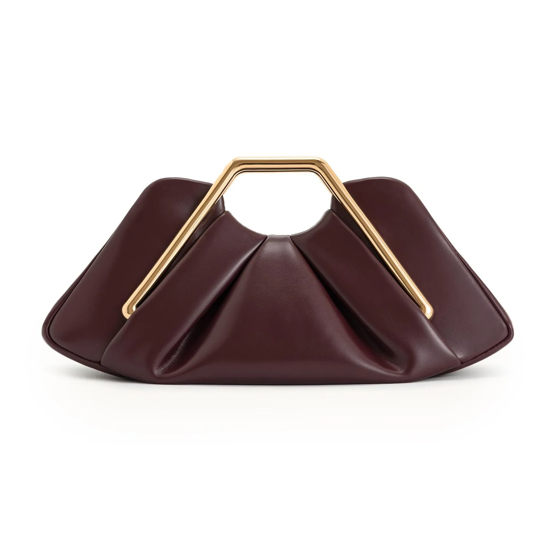 กระเป๋าหนังจีบดีไซน์ใหม่ทันสมัยและไม่ซ้ำใคร กระเป๋าถือหูหิ้วทรงกลมสไตล์วินเทจ กระเป๋าสะพายไหล่ทรงคลาวด์สุดเก๋ ใช้ได้ทั้งแบบถือและสะพายข้าง