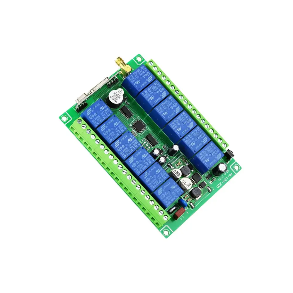 433MHz DC12-48V Industrial Grade 12-Channel Remote Control Kit for Lifting Equipment Lift Industrial Controls