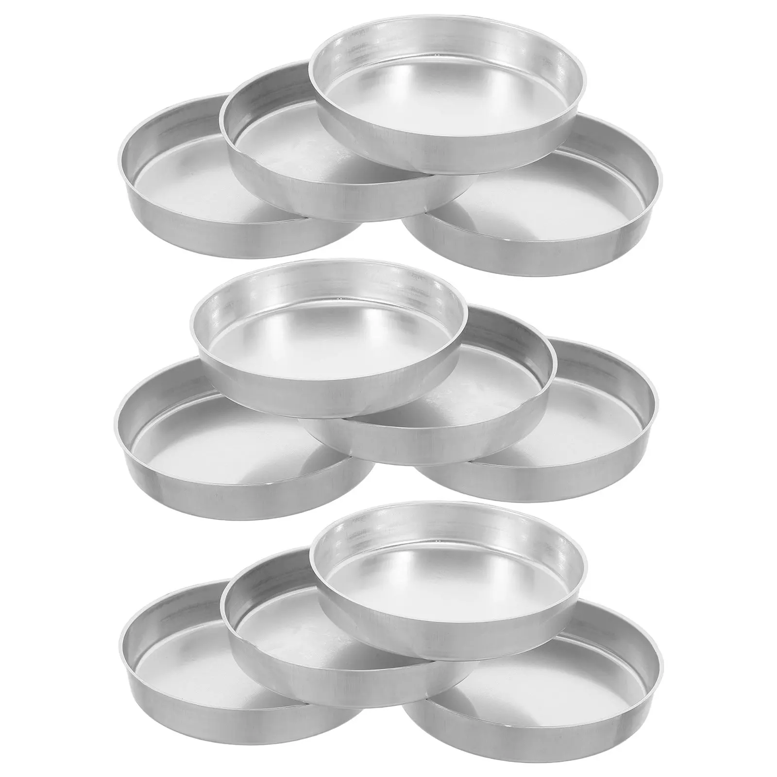 20Pcs Lab Weighing Dishes Aluminum 150Ml Portable Weigh Boats for Scale Sample Collection Chemical Research Equipment view 2