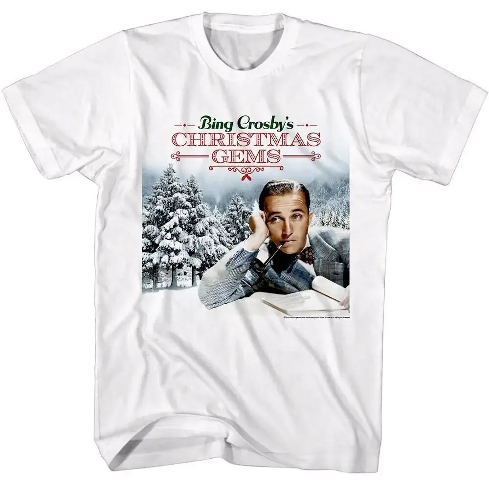 Bing Crosby Men's T Shirt Christmas Gems Album