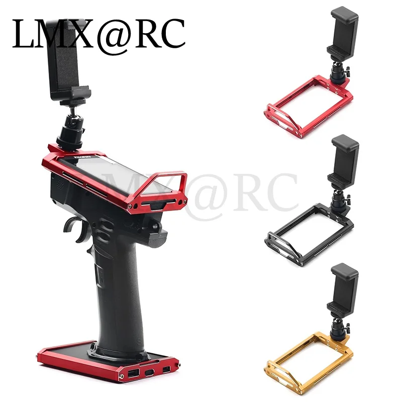 

LMX RC металлическая защитная рамка передатчика и держатель телефона YA-0711BK для Flysky Noble NB4/NB4 Pro/NB4+ пульт дистанционного управления
