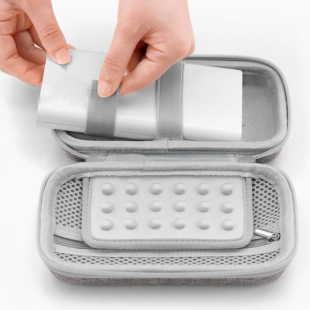 

Hard EVA Power Bank Storage Bag Large Capacity Dust Proof Digital Product Storage Bag Shockproof Multi-Function