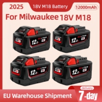 Milwaukee M18 18V 6.0/9.0Ah M18 48-11-1815 48-11-1850 2646-20 2642-21ct For Milwaukee 18650 Tool Rechargeable Lithium Battery